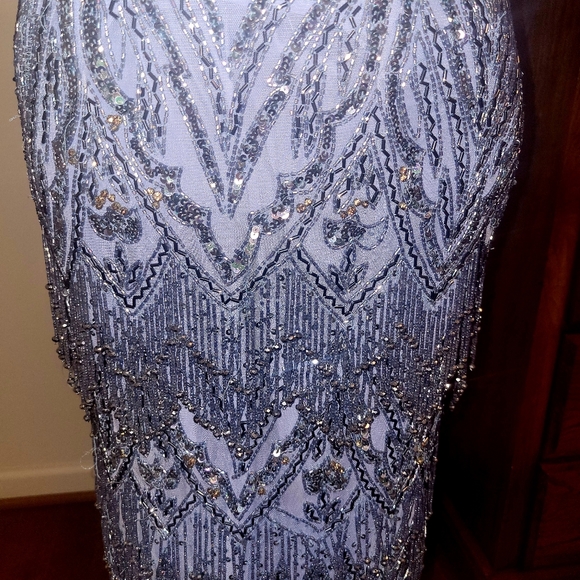 Sherri Hill Gown fully beaded great for prom or pageant a show stopper - Picture 11 of 17